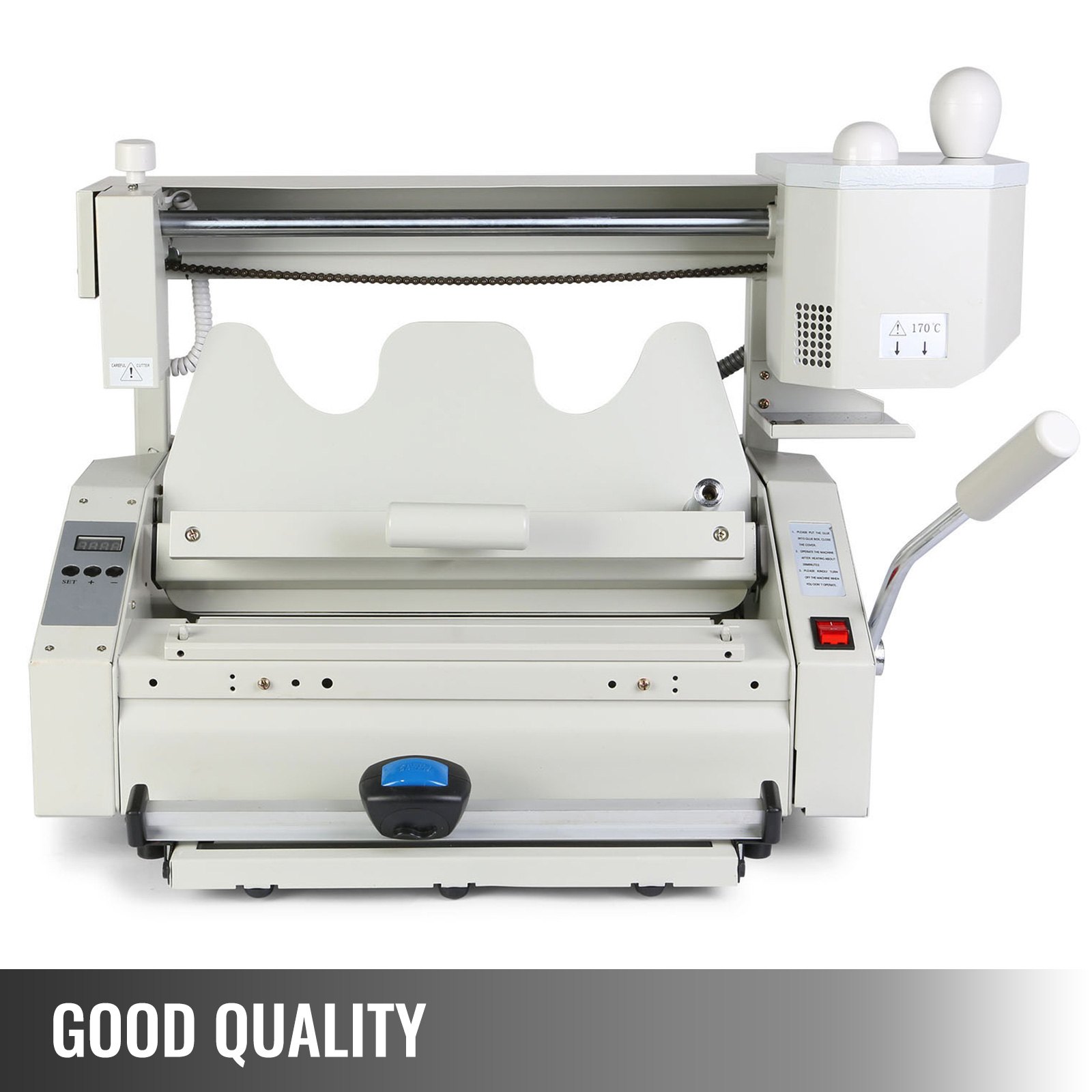 VEVOR Aktualisiert 4 in 1 Modal Heißklebebinder Bindemaschine Bindegerät Neu