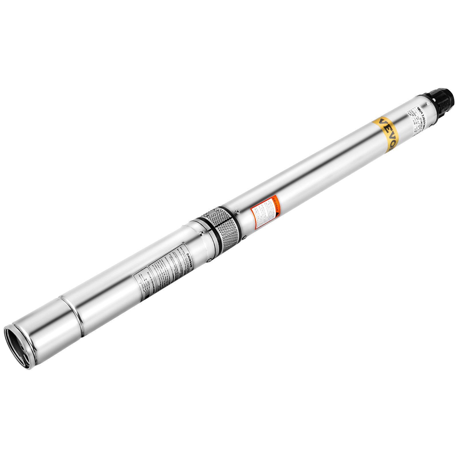 3,5" Edelstahl Tiefbrunnenpumpe Tauchpumpe 3,5zoll, 1500w, 230v, 4500 L/h, 9 Bar