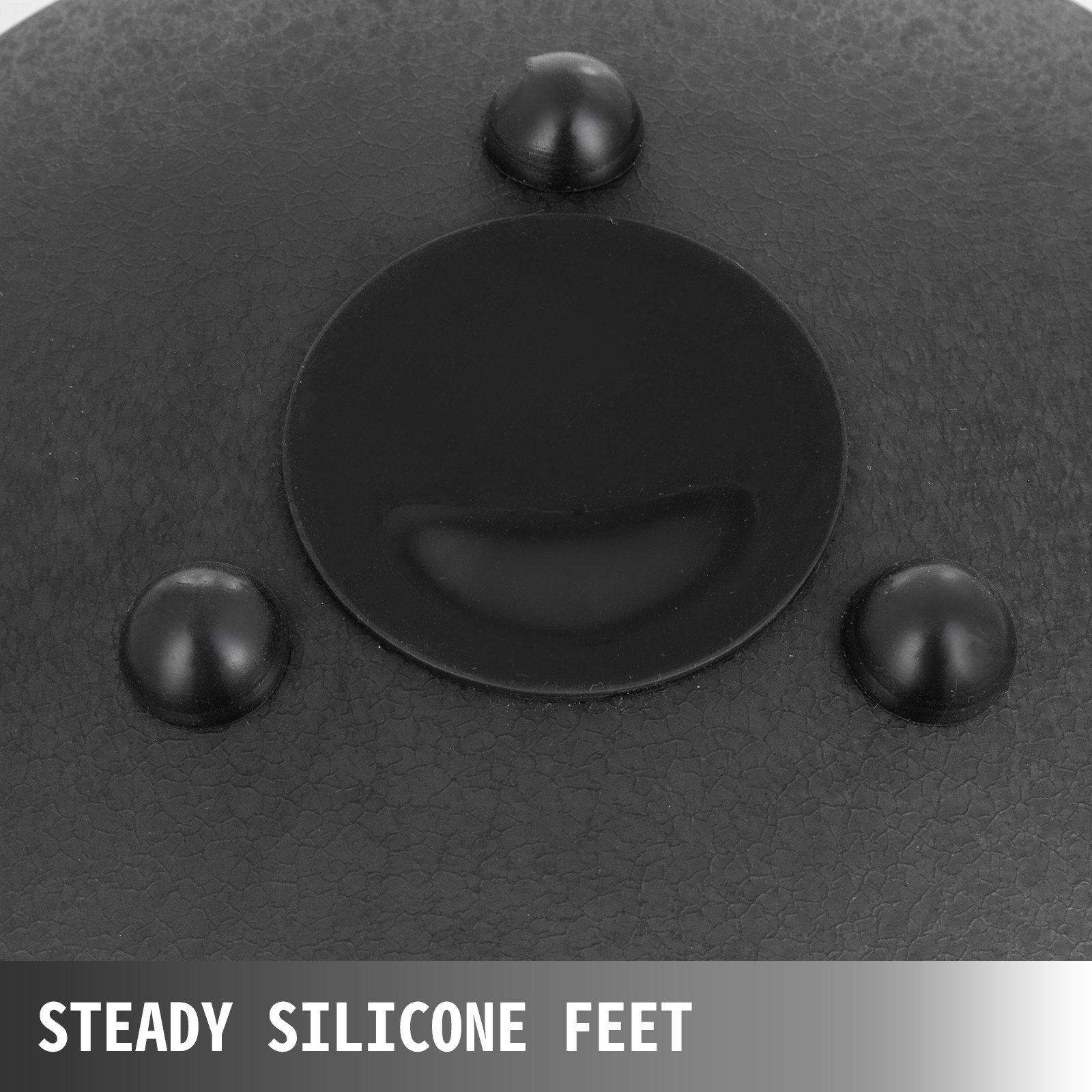 VEVOR Zungentrommel 13 Noten Brahma Trommel 12 Zoll schwarz mit Trommelschlägeln Schlaginstrument