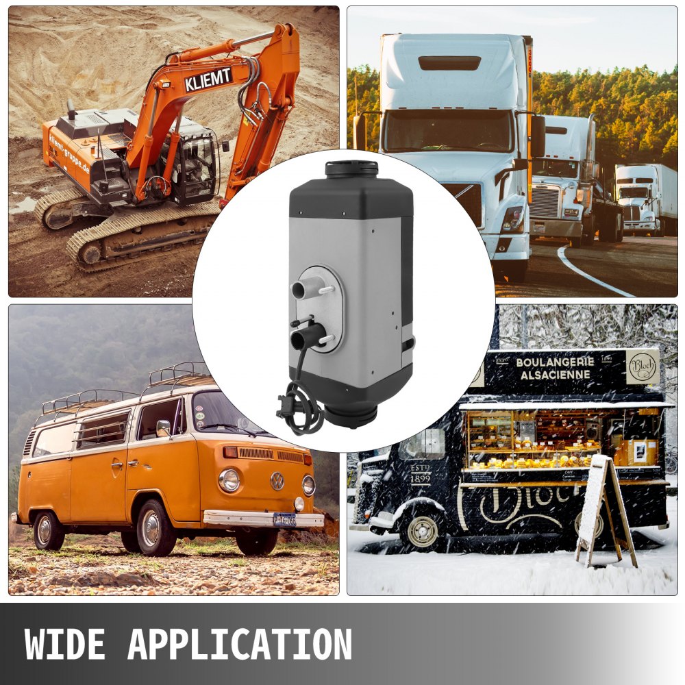 2kw 12v Auto Diesel-heizung Standheizung Luftheizung Air Heater Pkw / Lkw Lcd