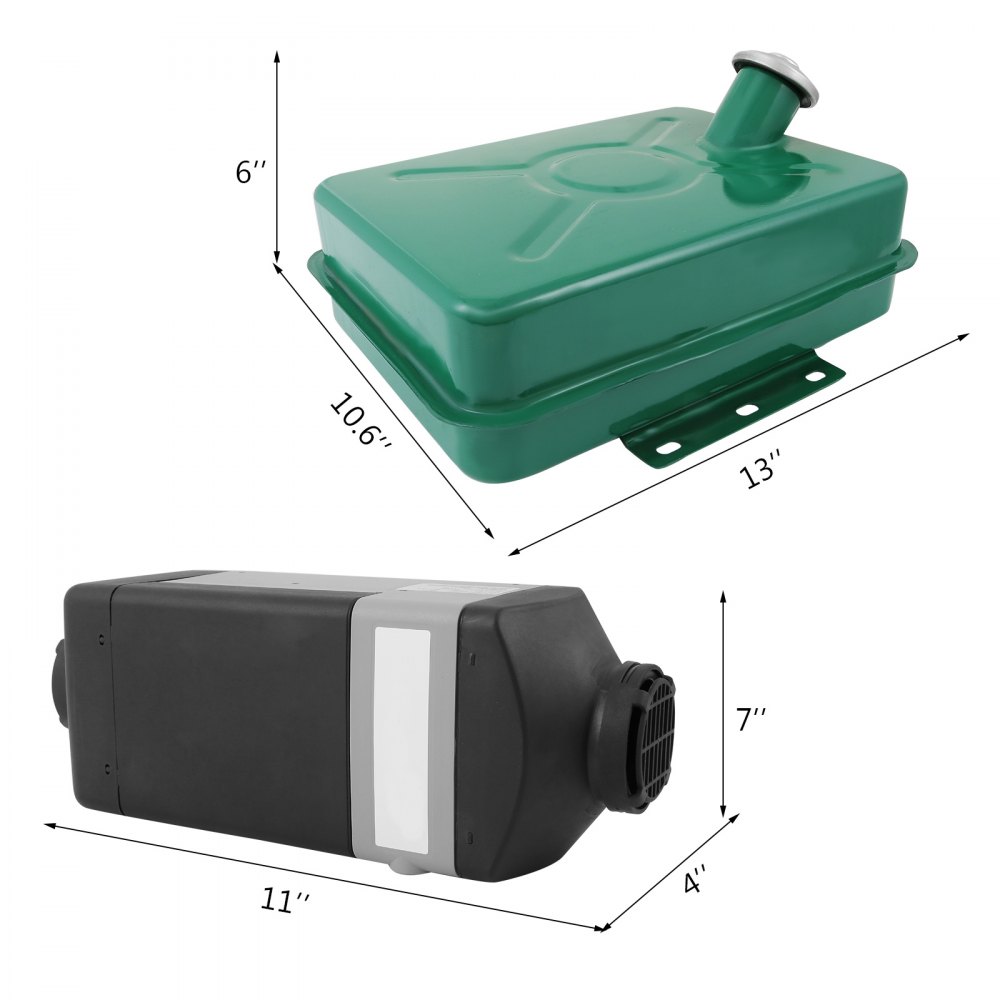 2kw 12v Auto Diesel-heizung Standheizung Luftheizung Air Heater Pkw / Lkw Lcd