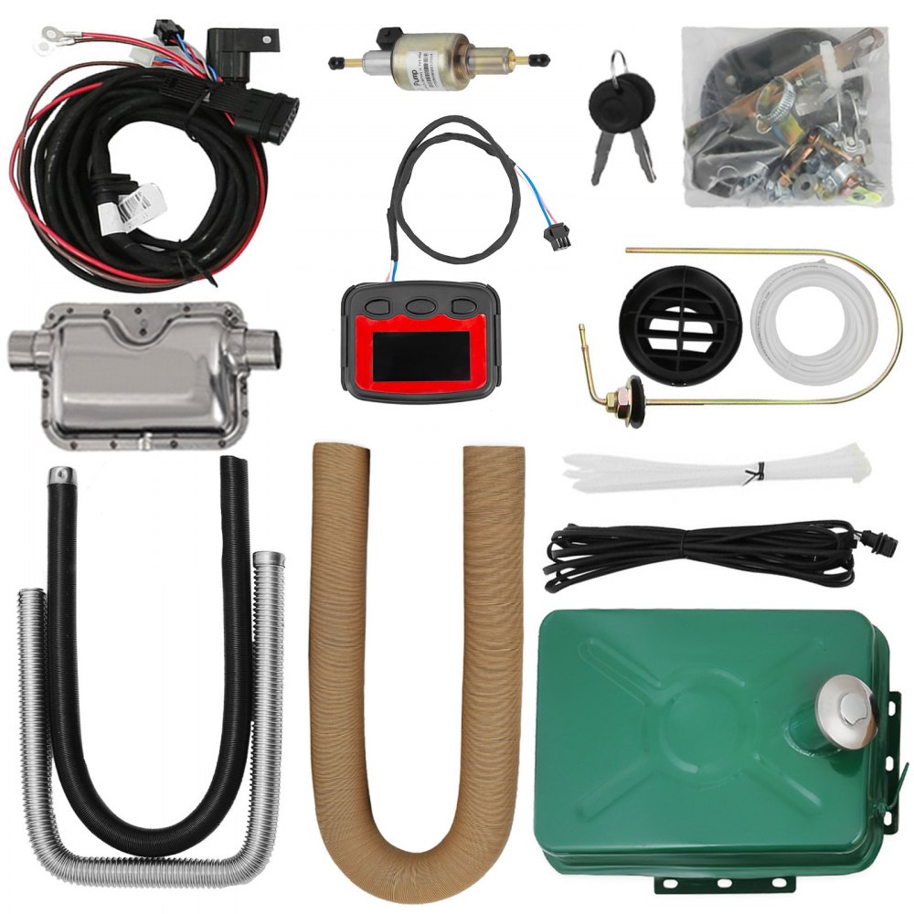 2kw 12v Auto Diesel-heizung Standheizung Luftheizung Air Heater Pkw / Lkw Lcd