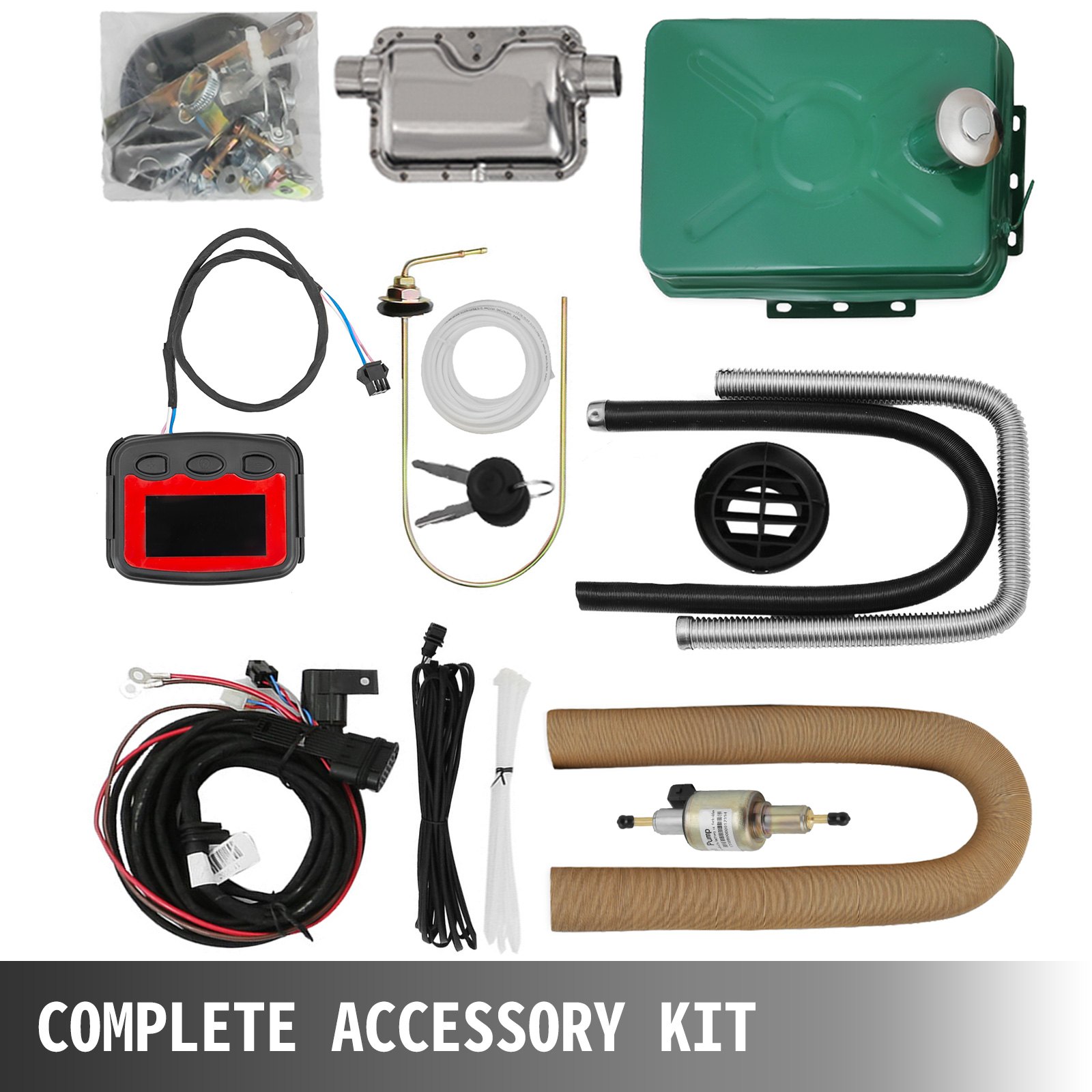 2kw 12v Auto Diesel-heizung Standheizung Luftheizung Air Heater Pkw / Lkw Lcd
