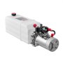 VEVOR 8 L Hydraulic Power Unit, Single Acting Dump Trailer Pump, 22 MPa Max Relief Pressure & 3.4 L/min Flow Rate, DC 12V Hydraulic Pump with Metal Reservoir for Dump Trailer Car Lifting