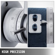 VEVOR Trennscheibe Durchmesser 150 mm Trennplatten-Set mit Grundabmessungen Horizontal 180 x 170 mm Trennplatten-Set für Drehtisch Höhe 80 mm