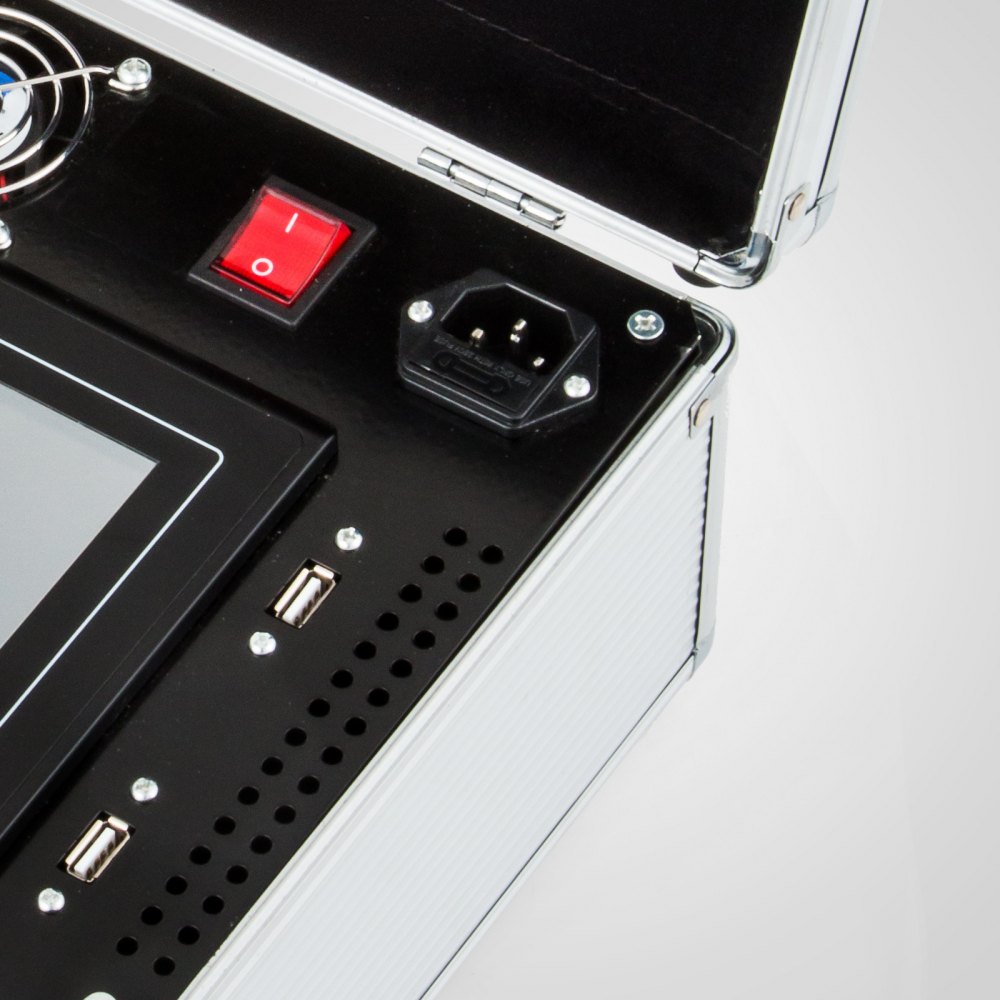 Nadelpräger 150 * 50mm 7 "mit Mini-computer-touchscreen-markiermaschine