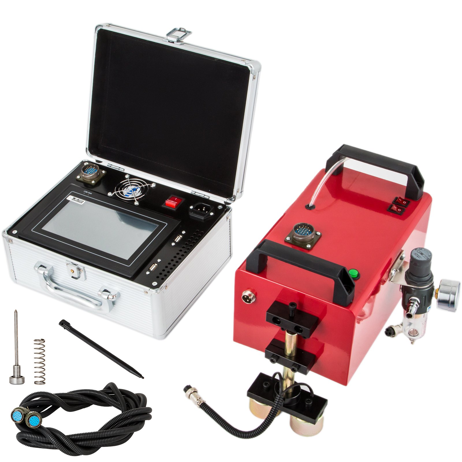 Nadelpräger 150 * 50mm 7 "mit Mini-computer-touchscreen-markiermaschine