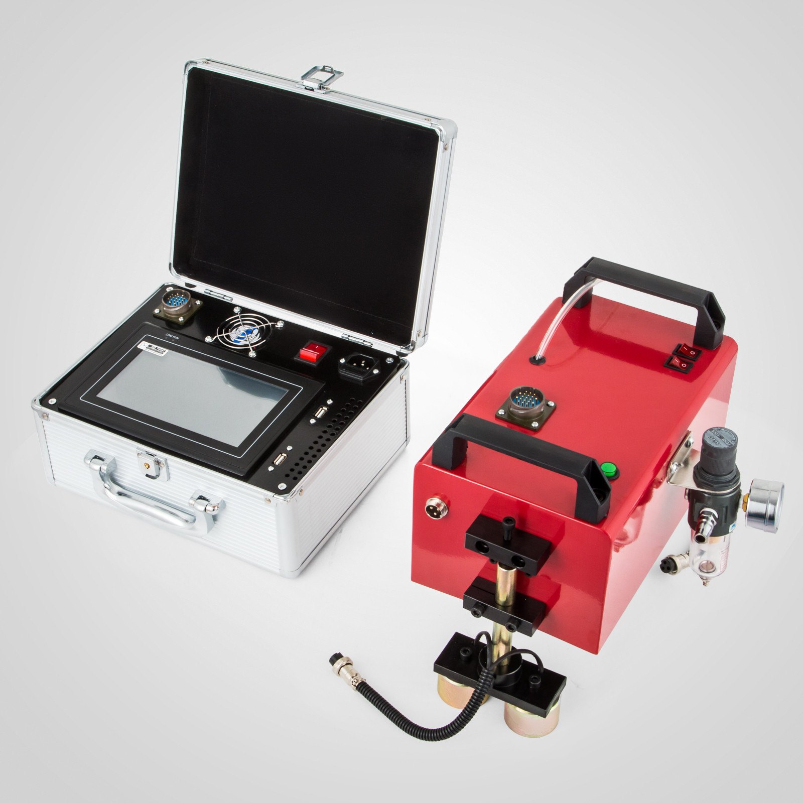 Nadelpräger 150 * 50mm 7 "mit Mini-computer-touchscreen-markiermaschine