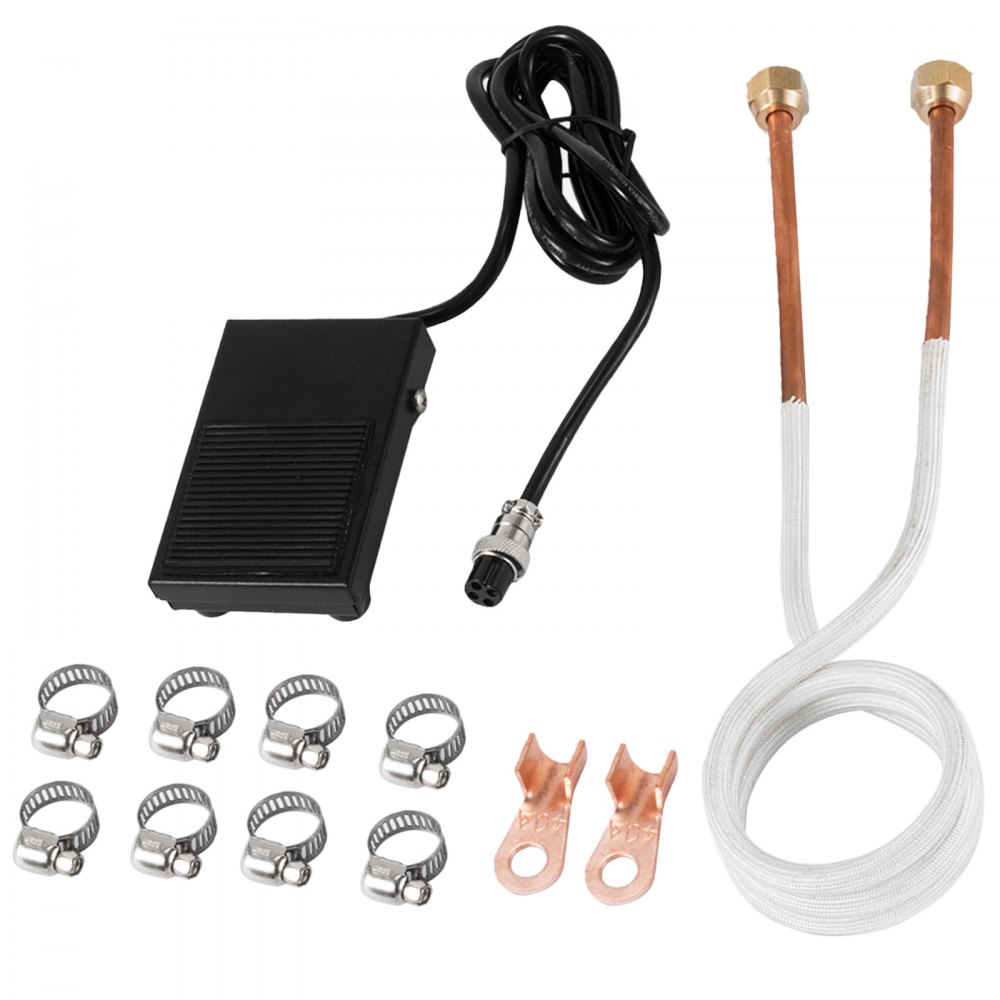 VEVOR 15 KW Hochfrequenz-Induktionsofen, Kupferschmelzgerät, Hochfrequenz-Heizmaschine, High Frequency Induction Heater, Induktionsheizer, Kabeldraht der Schweißmaschine, Metallwerkzeug Lötmaschine