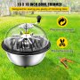 VEVOR 16 Zoll Erntemaschine, Gartenlaubtrimmer, praktische Schüssel, Akkutrimmer für Blattwurzeln, Blatttrimmer