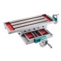 VEVOR Cross Table for 450 mm Bench Drill, Milling Vise 170 mm, Metal Professional Cast Iron Vise for Pillar Drills, Wide Jaws and Versatile Use, Metal