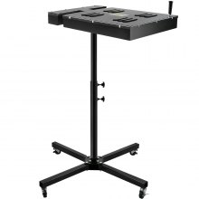 VEVOR 45x45cm Flashtrockner, Siebdruck Flashtrockner 2000 W, Siebdruck 220 V, Silk Screen Printing mit verstellbarem Ständer für T-Shirt Silkscreen Druck und dem X-förmige Design