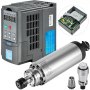 VEVOR 2,2 kW luftgekühlter Spindelmotor 24000 U / min 400 Hz 8 kg mit 3 PS 2,2 kW Frequenzumrichter 208-240 VAC Wechselrichter 220 V Luftfeuchtigkeit