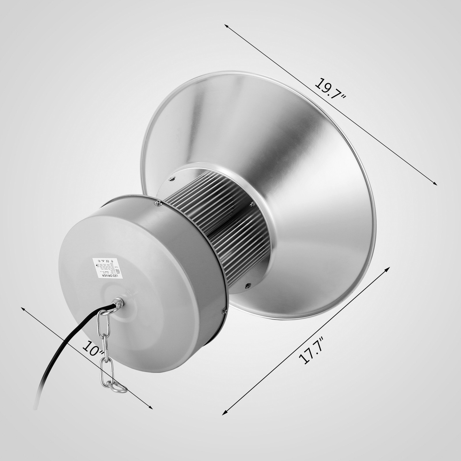 Neu 200w Led High Bay Licht Weiß Lampe Industrie 6000-6500k Gewerbe Top Great