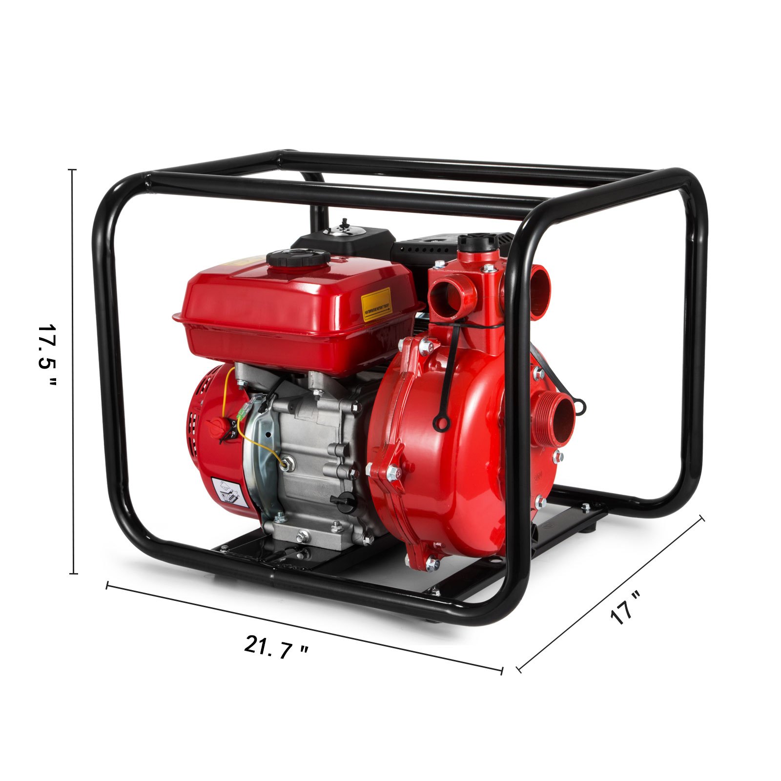 2" Zoll Benzin Wasserpumpe Motor Pumpe Kreiselpumpe Motorpumpe Teich Gartenpumpe