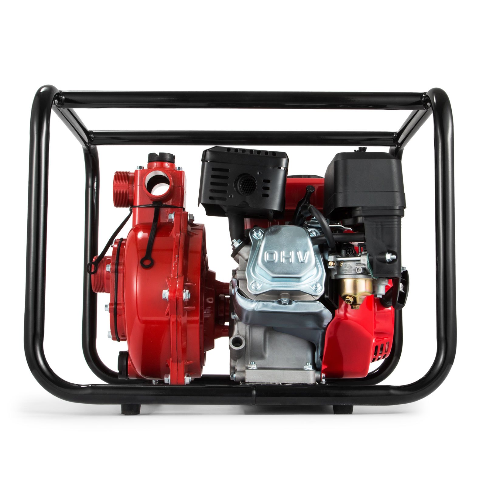 2" Zoll Benzin Wasserpumpe Motor Pumpe Kreiselpumpe Motorpumpe Teich Gartenpumpe