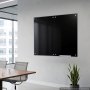 VEVOR Glass Dry Erase Board 2 Pack 900 x 600 mm Black Magnetic Whiteboard, Wall-Mounted, Frameless, Thick Tempered Glass, with Markers, Magnets and Eraser, for Office, School Classroom, Home Study