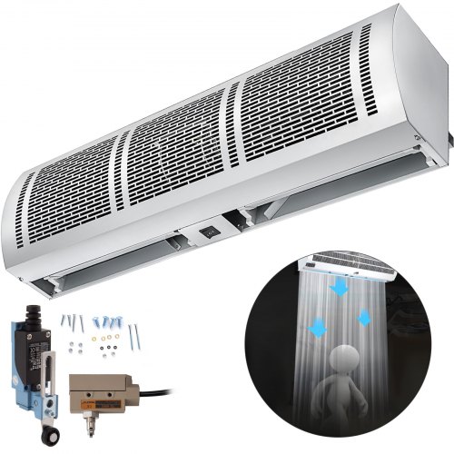 Türluftschleier 60cm Umluft Kühl- Gefrierräume Kühlzelle Luftschleier Türsensor