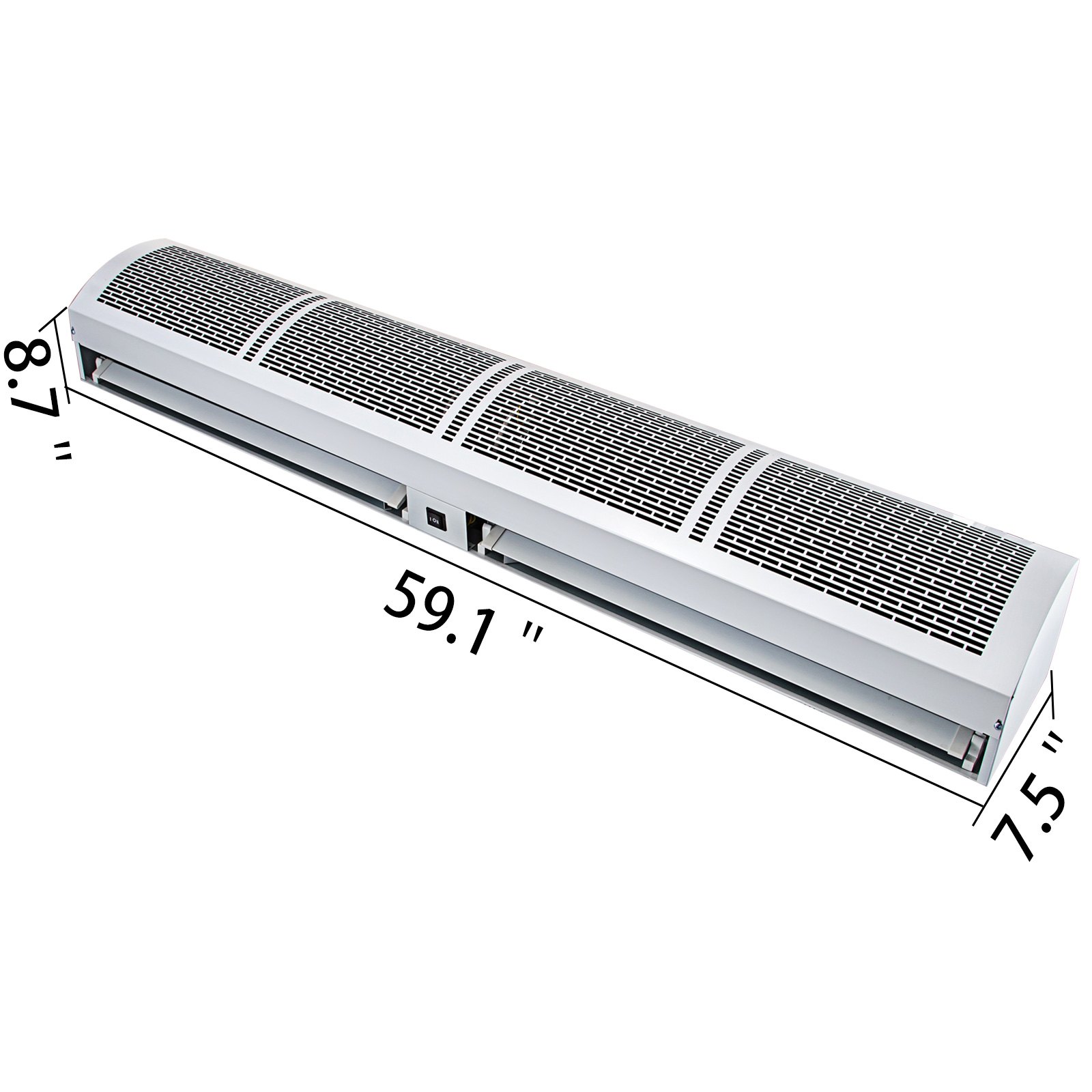 Türluftschleier 150 Cm Umluft Kühl- Gefrierräume Kühlzelle Luftschleier Lufter