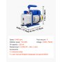 VEVOR 3CFM Vakuumpumpe,1/4HP Vakuumpumpe Unterdruckpumpe, 220 V Unterdruckpumpe Vakuumgeräte Pumpe, 50HZ Unterdruckpumpe Vakuumgeräte Pumpe