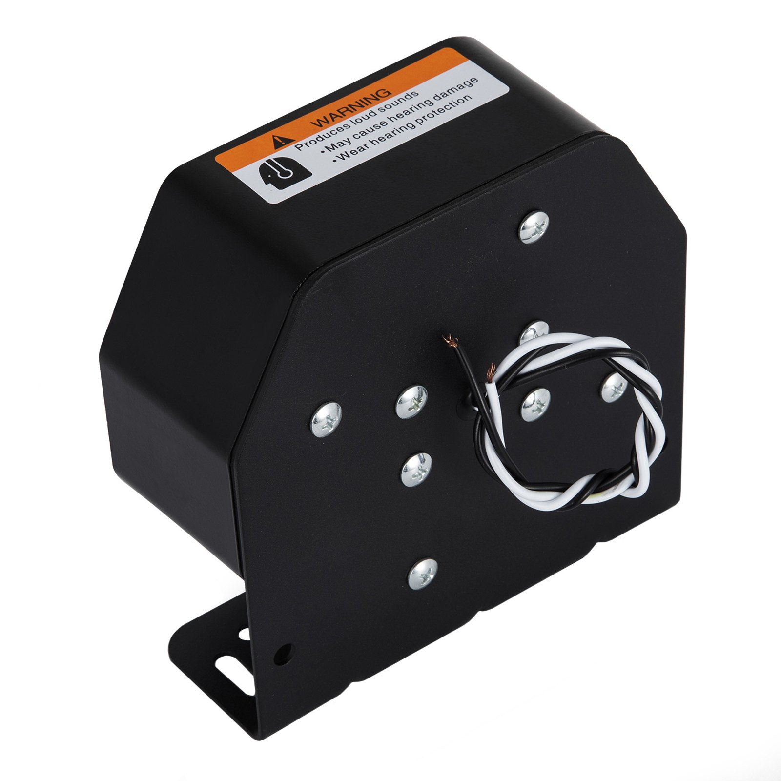 VEVOR Autolautsprecher Alarm Host 400W Megaphon 8 Töne Sirenenhorn,12V DC elektronische Warnung Alarm Lautsprechersystem super laut Fernbedienung LED Licht Auto Fahrzeug 4 kg Zuhbehor LKW