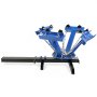 4 Farbe 1 Station Siebdruckmaschine Vevor Mit Siebdruck Flashtrockner 45x45cm