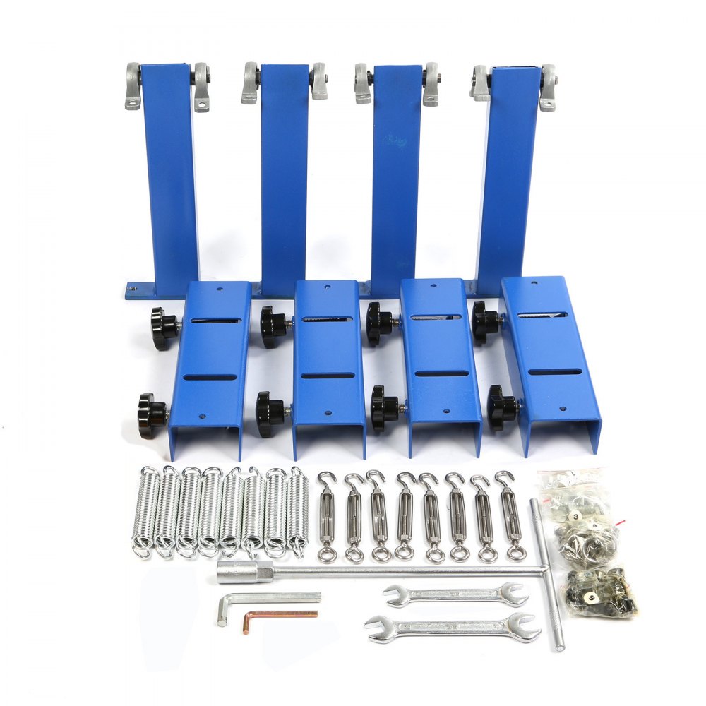 Vevor Siebdruckmaschine 4 Halter 1 Platte Mit 4 Siebdruckrahmen Set 110 Mesh