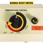 VEVOR Thermostat 3KW Thermostat für Schwimmbad Elektrische Poolheizung, 40 mm Wasserdichtes SPA Elektroheizung Digitaler Thermostat-Temperaturregler für heiße kalte Badewanne Pool (EU 220V)