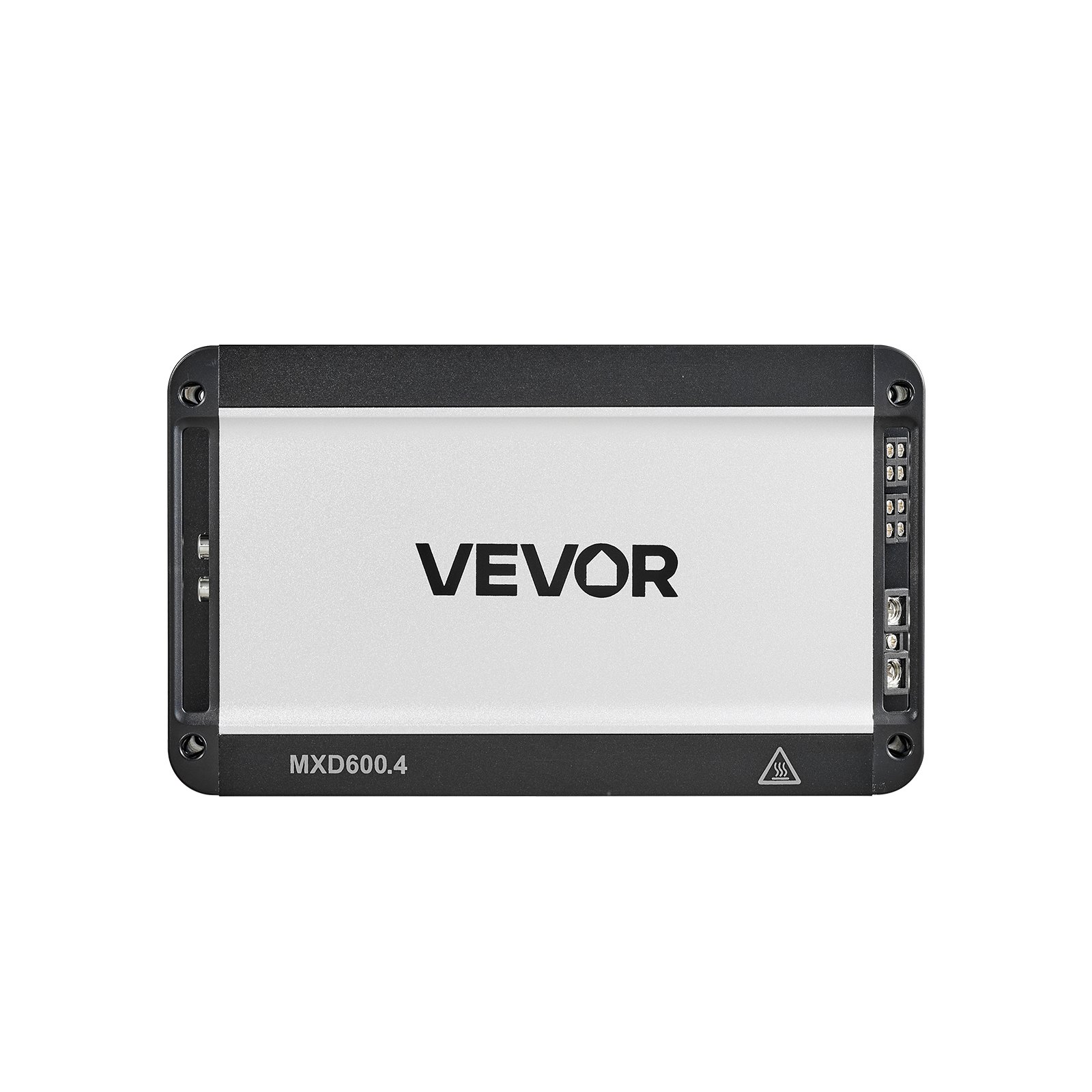 VEVOR Autoverstärker 4-Kanal, Endstufe Klasse D Überbrückbar, Max. 4 x 420 W an 4 Ohm / 4 x 600 W an 2 Ohm, Hochleistungsverstärker für SUVs Pickups Geländewagen Mehrkanal-Audioverstärker