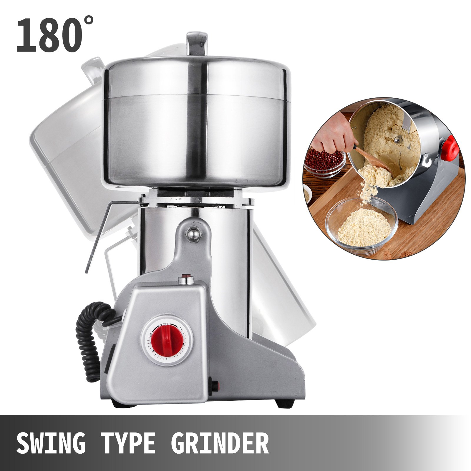 500g Getreidemühle Mohnmühle Handmühle Kaffeemühle Kornmühle Mühle Flocker