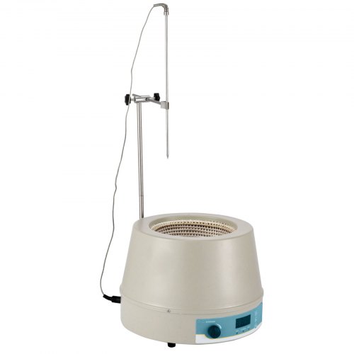 500ml Stirrer Heizplatte 250w Magnetrührer Heizung Mitreißend Rührgerät Heizpilz