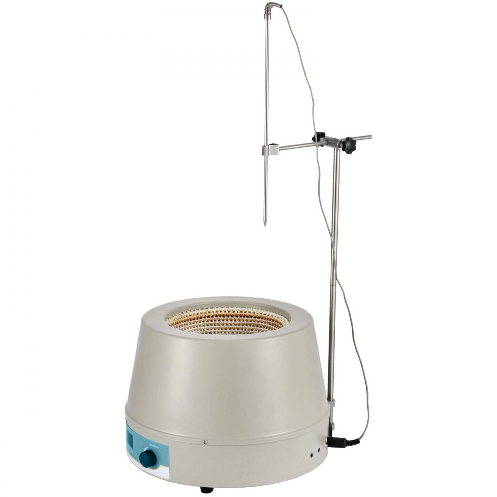 500ml Stirrer Heizplatte 250w Magnetrührer Heizung Mitreißend Rührgerät Heizpilz