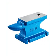 VEVOR Amboss 25kg Schmiede-Amboss für Schmiede Einzelnes Horn aus Gusseisen Schmiedwerkzeug robust