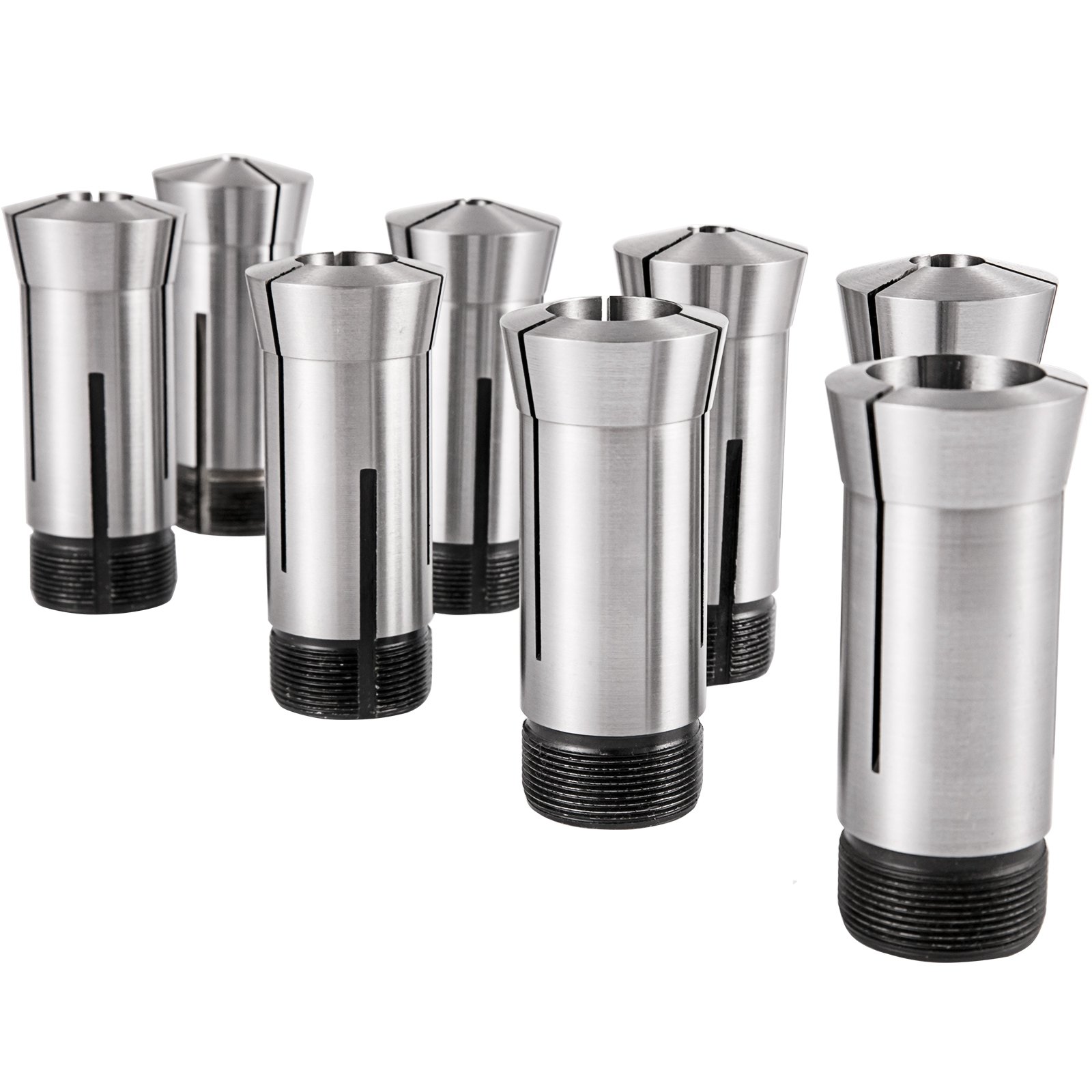 Vevor Spannzangen-set 5c Spannzangenfutter Drehfutter 8 Stk. Für Cnc Drehbank