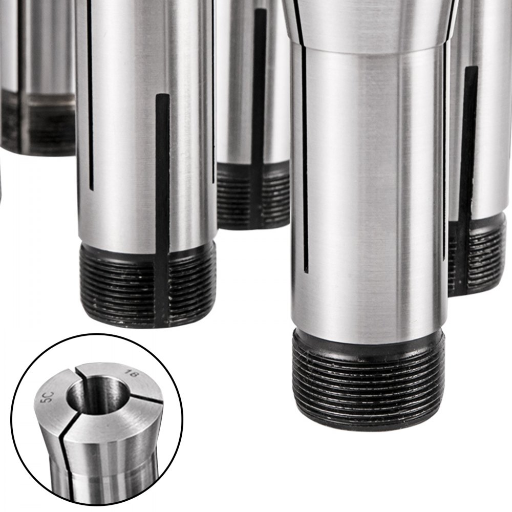 Vevor 24 St. 3-26 Mm Spannzange Spannzangenfutter Set Cnc Fräsen Drehmeißel