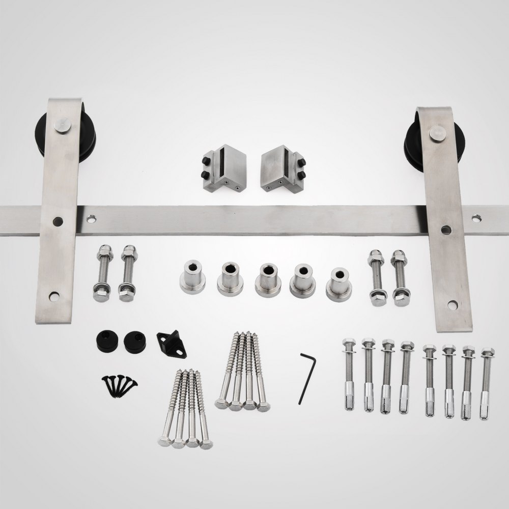 2.01m Führungsschienen Schiebetür-schienen-hardware Anti-jump Unique Smooth