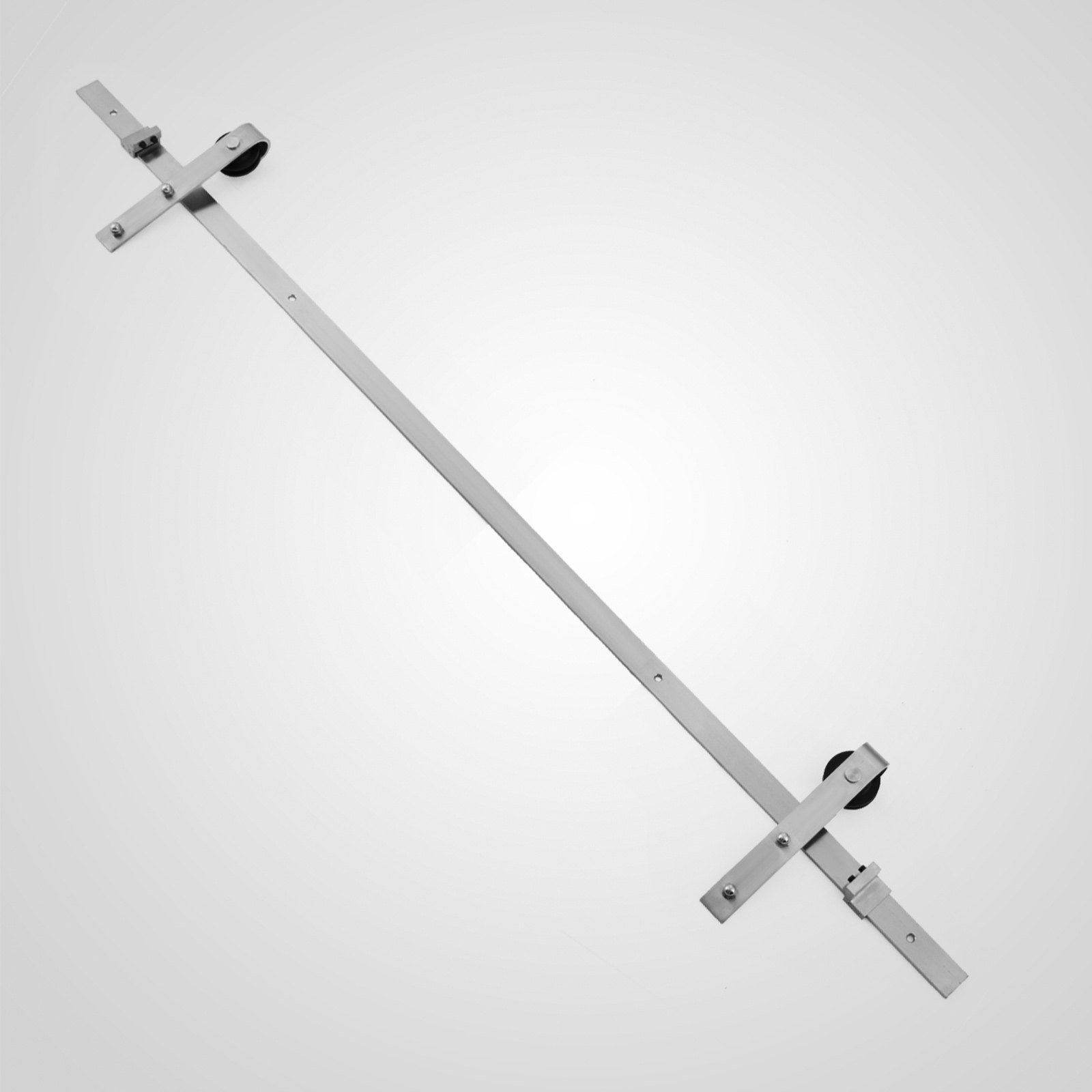 2.01m Führungsschienen Schiebetür-schienen-hardware Anti-jump Unique Smooth