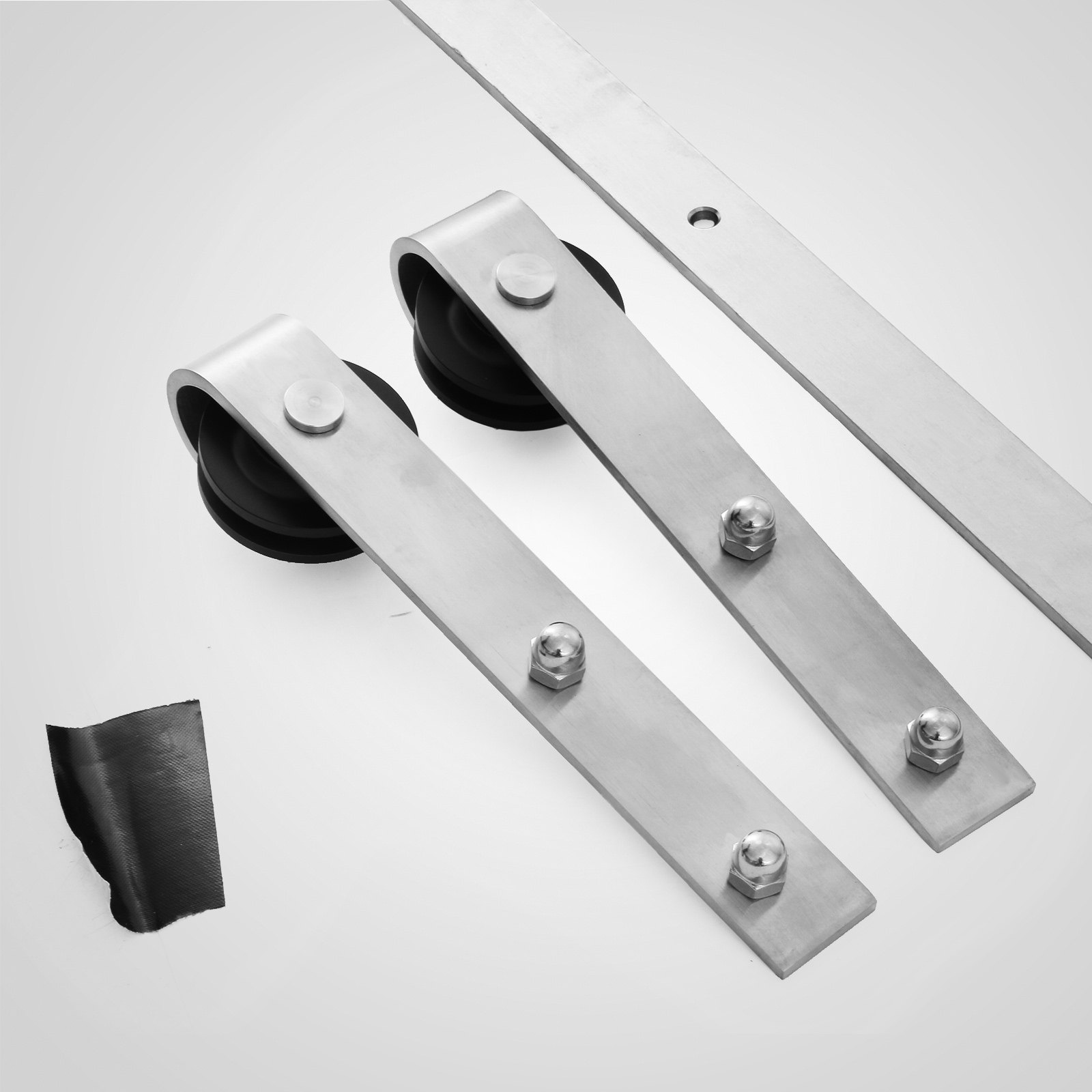 2.01m Führungsschienen Schiebetür-schienen-hardware Anti-jump Unique Smooth