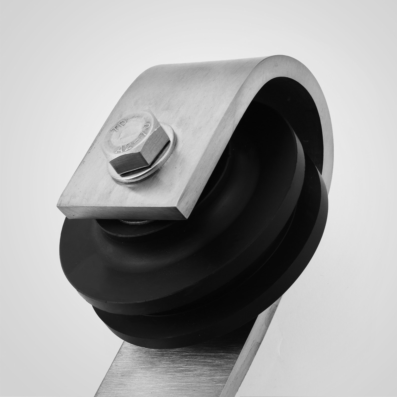 2.01m Führungsschienen Schiebetür-schienen-hardware Anti-jump Unique Smooth