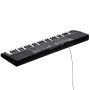 VEVOR Digitales Klavier mit 61 Tasten, 200 Töne, 200 Rhythmen, tragbares elektrisches Klavier-Keyboard-Kit mit 60 Demo-Songs, integrierten Doppellautsprechern, Kopfhörern, Mikrofon, Klavieraufklebern für Anfänger