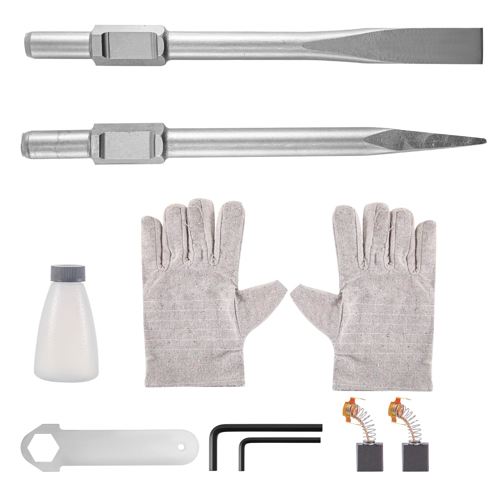 VEVOR Elektro-Abbruchhammer Stemmhammer 65A Hochleistungs Betonbrecher 230V / 5 Hz Schweißer Spot 1500W Punktschweißgerät Schöne Punktschweißfunktion 360°