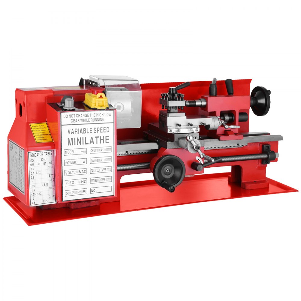 Metalldrehmaschine Drehmaschine 2500rpm Metal Lathe Gewindeschneiden Wholesale