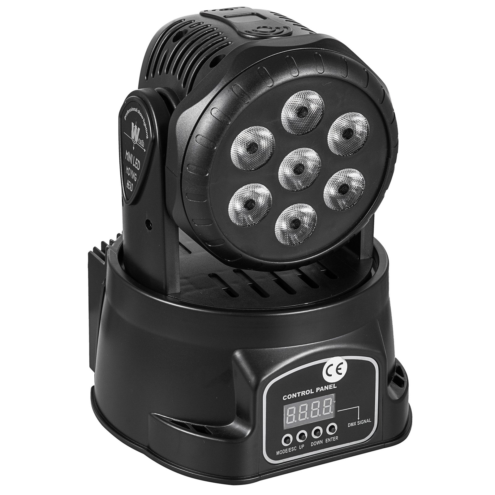 70w Moving Head Licht Lichteffekte Rgbw Bühnenbeleuchtung Dmx Wash 4in1 7led