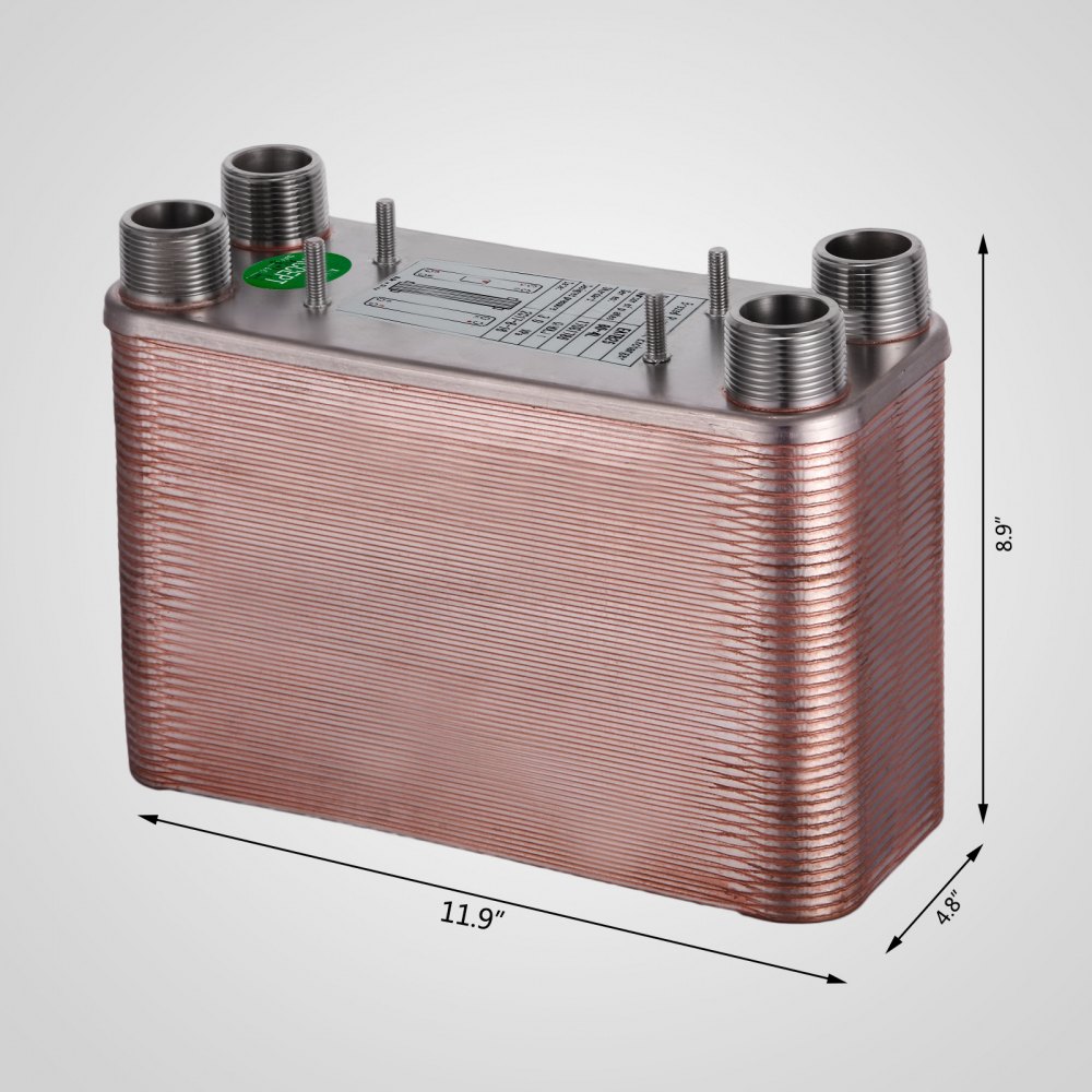 Edelstal Plattenwärmetauscher Wärmetauscher 80platten Solar Heizung Pöl