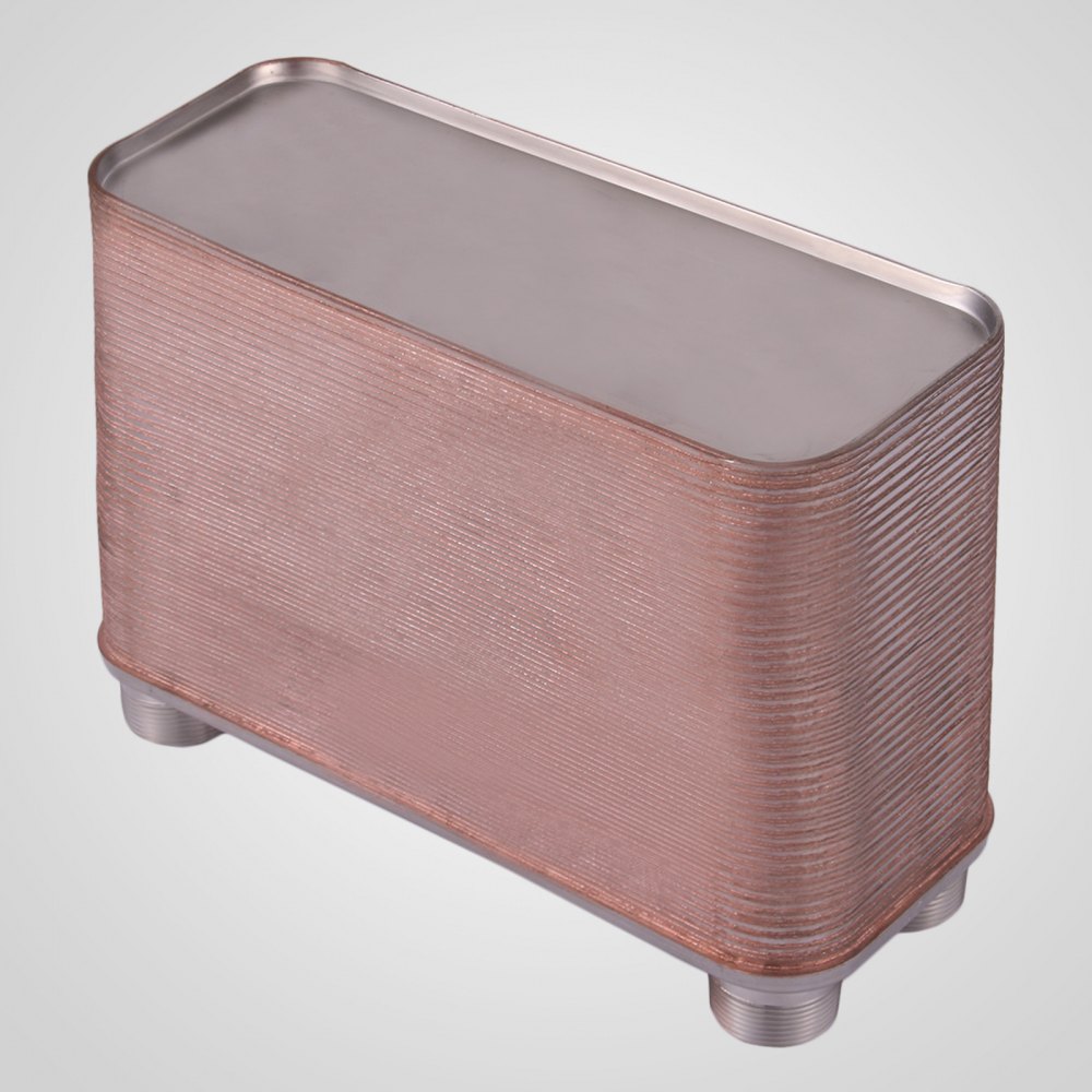 Edelstal Plattenwärmetauscher Wärmetauscher 80platten Solar Heizung Pöl