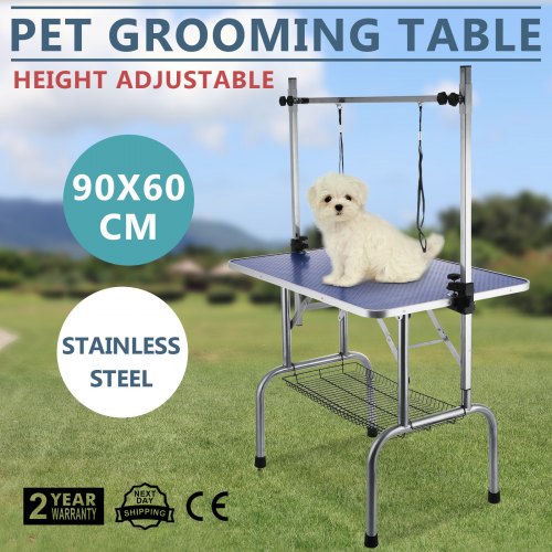 90cm Haustier Hunde Katze Trimmtisch Schertisch Hundepflege Pflegetisch