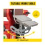 VEVOR Bandschleifmaschine, 375 W Belt Disc Sander Combo Band Tellerschleifer, 915×100 mm Riemengröße Band und Scheiben Schleifmaschine, 150 mm Scheibenφ Stand-Band-Tellerschleifer, Polierwerkzeuge