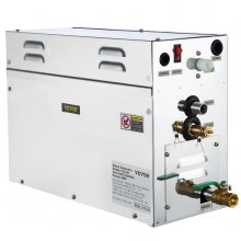 Happybuy Dampfgenerator 9KW Dampfduschen 220V-240V Sauna Dampfgenerator mit programmierbarer Steuerung für zu Hause SPA Badezimmer Hoteldusche Dampf (Controller enth?lt keine Batterie)