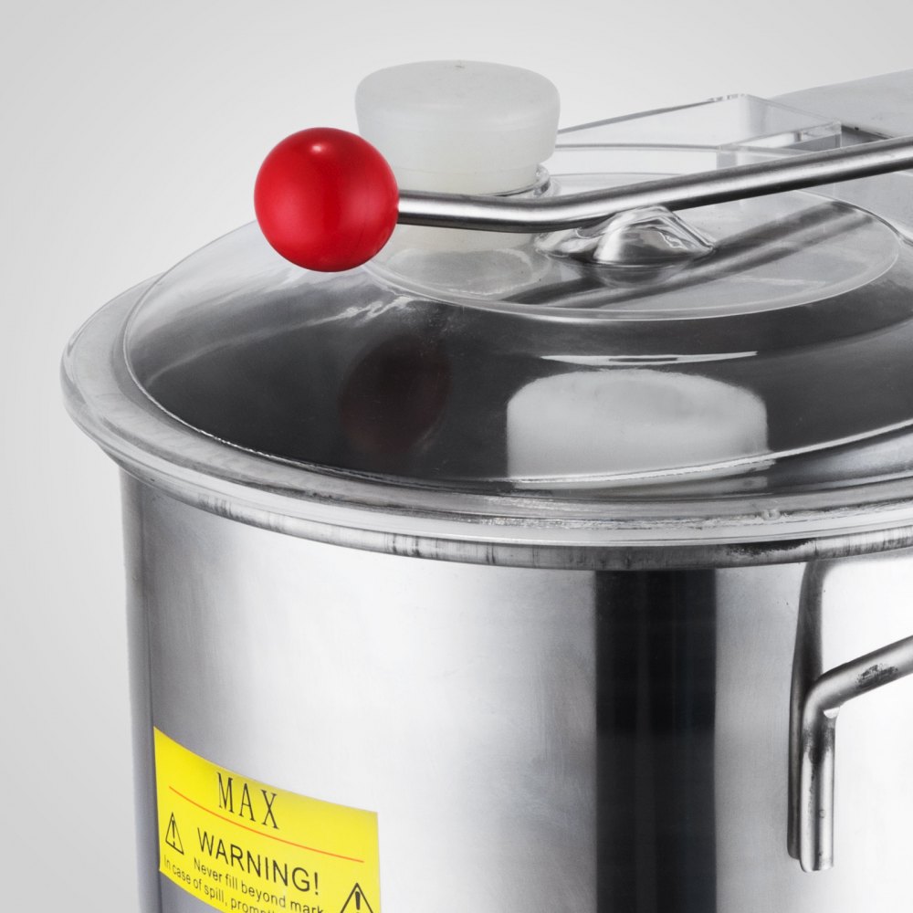 Tischkutter Küchenkutter Kutter Küchenmaschine Küchencutter 6 L Edelstahl Gastro