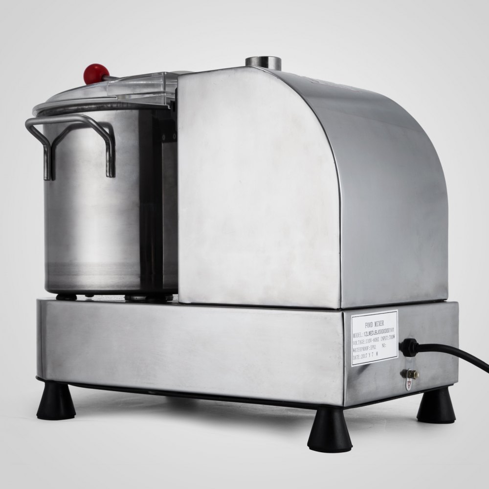 Tischkutter Küchenkutter Kutter Küchenmaschine Küchencutter 6 L Edelstahl Gastro